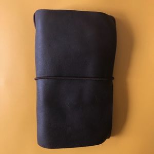 Full grain Leather wallet/bag customized made